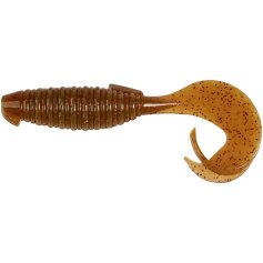 Силикон Keitech Flapper Grub 4" PAL # 07 Motoroil Red Flake