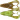 Силикон Keitech Noisy Flapper 3.5" #401 Green Pumpkin/Chartreuse