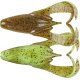 Силикон Keitech Noisy Flapper 3.5" #401 Green Pumpkin/Chartreuse