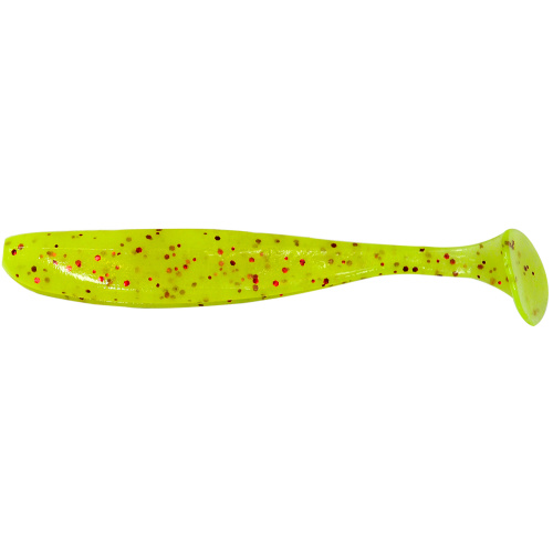 Силикон Keitech Easy Shiner 5" PAL#01 Chartreuse Red Flake