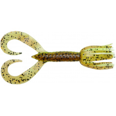 Силікон Keitech Little Spider 2" #401 Green Pumpkin/Chartreuse