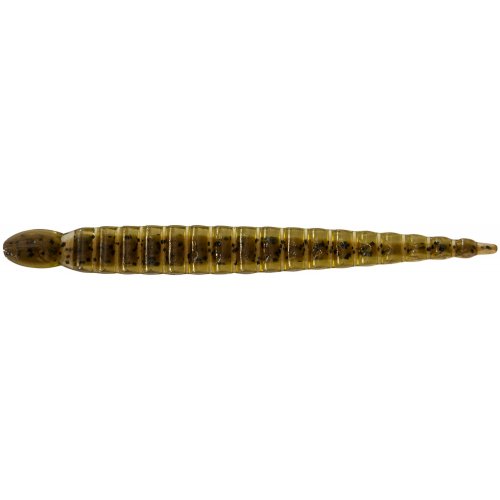 Силикон Keitech Custom Leech #101 Green Pumpkin PP