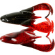 Силікон Keitech Noisy Flapper 3.5" #467 Black Red Berry