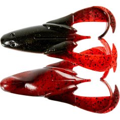 Силикон Keitech Noisy Flapper 3.5" #467 Black Red Berry