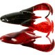 Силикон Keitech Noisy Flapper 3.5" #467 Black Red Berry