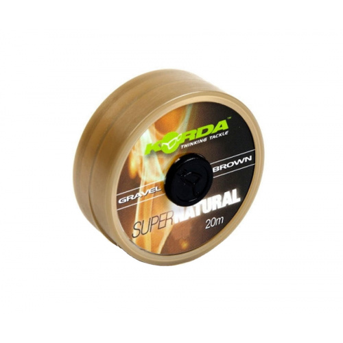 Поводочный материал Korda Super Natural Gravel Brown 18 lb