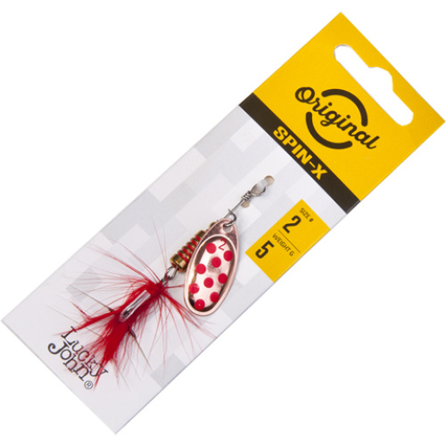Вертушка Lucky John SPIN X Round 02 5.0г CR