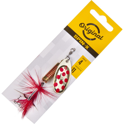 Вертушка Lucky John SPIN X Round 04 11.0г GR