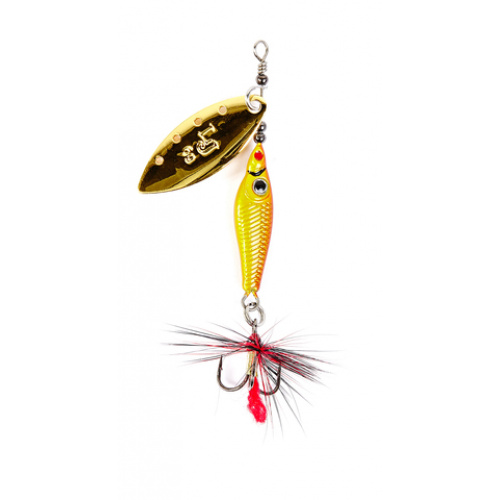 Вертушка Lucky John Trian Blade Long 6.0г 001