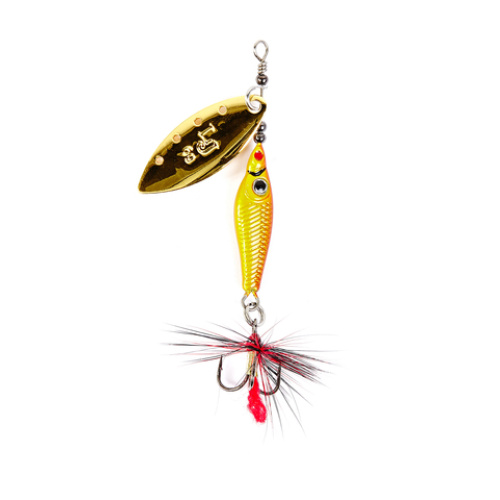 Вертушка Lucky John Trian Blade Long 6.0г 001
