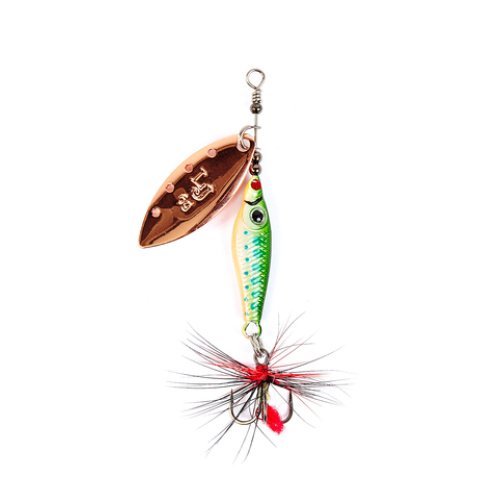 Вертушка Lucky John Trian Blade Long 6.0г 005