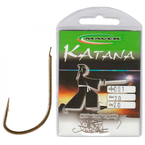 Крючок Maver Katana 1091A №8 (20шт/уп)