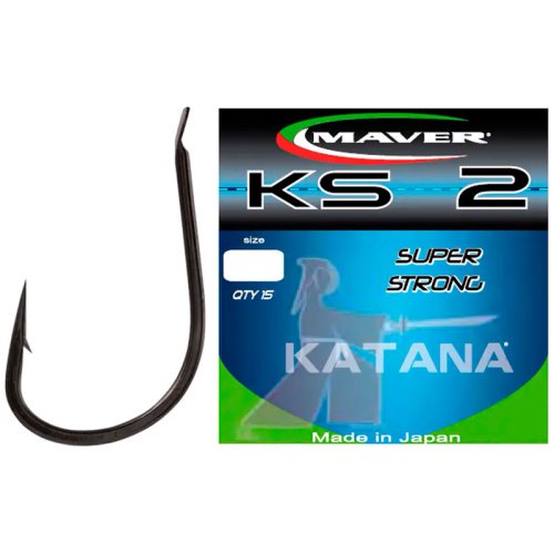 Крючок Maver Katana KS02A №12 (15шт/уп)
