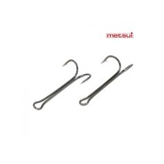Двойные крючки Metsui LONG ROUND цвет bln, размер  3/0, в уп. 50 шт.