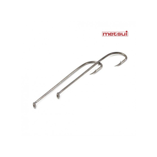Крючки Metsui LONG PLAINSHANK цвет bln, размер 8, в уп. 12 шт.