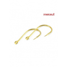 Крючки Metsui CHINU цвет gold, размер  2/0, в уп. 12 шт.
