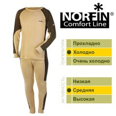 Термобельё Norfin COMFORT LINE бежевый (Размер- L) 