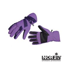 Перчатки Norfin Women Windstop Violet L