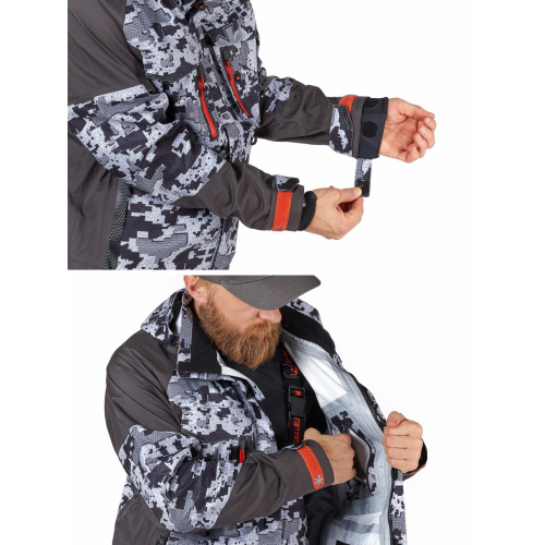 Костюм демисезонный Norfin Pro Dry 3 Camo - S