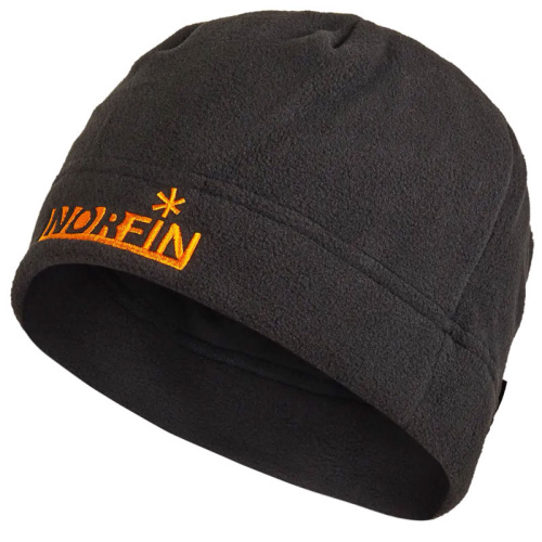 Шапка флисовая Norfin Fleece (черная) р.L