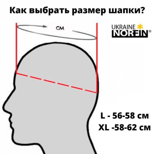 Шапка Norfin Norway Man L