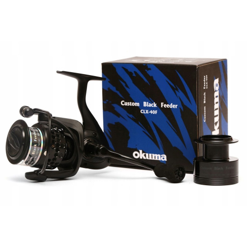 Котушка Okuma Custom Black Feeder CLX-55F 7+1BB Котушка Okuma Custom Black Feeder CLX-55F 7+1BB
