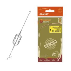 Оснастка на карпа ORANGE #53 Roomy Flat Method Leadcore 30г 1шт