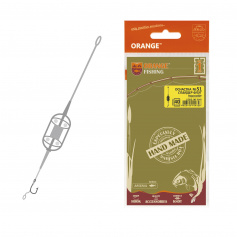 Оснастка на карпа ORANGE #51 Spider Flat Method Leadcore 30г 1шт