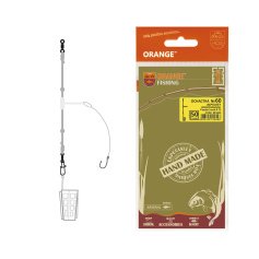 Оснастка фидерная ORANGE #60 Helicopter Fluorocarbon 40г 1шт
