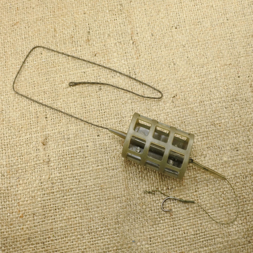 Оснащення на коропа ORANGE #49 2 in 1 Cage Feeder Leadcore 40г 1шт