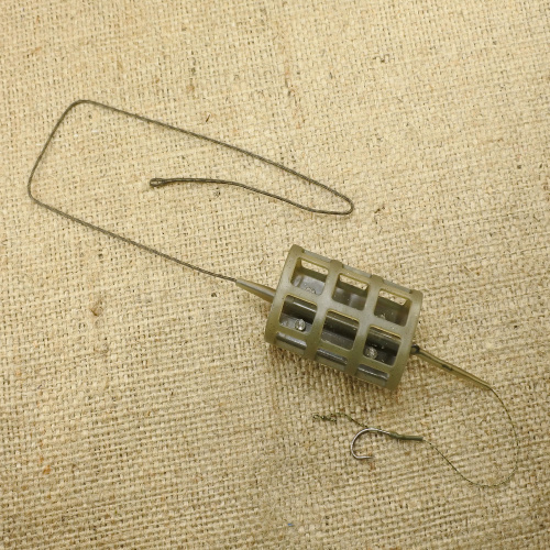 Оснастка на карпа ORANGE #49 2 in 1 Cage Feeder Leadcore 60г 1шт