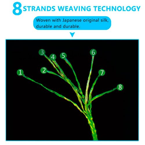 Шнур Owner Kizuna Broad PEx8 135м 0.10мм 4.1кг Chartreuse