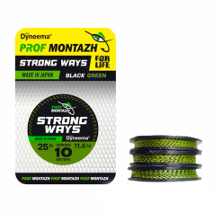 Поводочный материал Проф Монтаж Black Green 25 LB 11,4 кг. (10м)