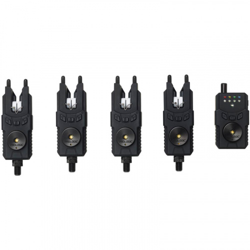Набор сигнализаторов Prologic Custom SMX MKII Bite Alarms Set 4+1 red/green/yellow/blue