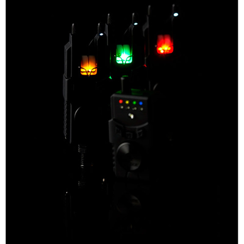 Набор сигнализаторов Prologic Custom SMX MKII Bite Alarms Set 3+1 red/green/yellow