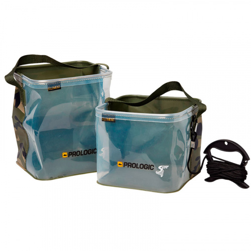 Ведро Prologic Element Trans-Camo Rig/Water Bucket Medium 7.9L
