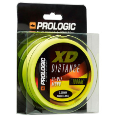 Леска Prologic XD Distance Mono 1000m 0.33mm 7.40kg 16Lb Hi-Viz Yellow