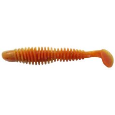 Силикон Reins Bubbring Shad 3" 308 Marble Chart Orange
