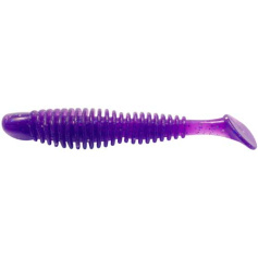 Силикон Reins Bubbring Shad 4" 567 Lilac Silver & Blue Flake