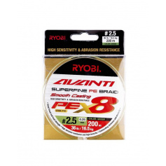 Шнур Ryobi Avanti X8 GR 200m #2.5