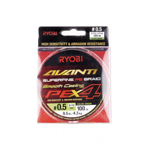 Шнур Ryobi Avanti X4 GR 100m #0.5