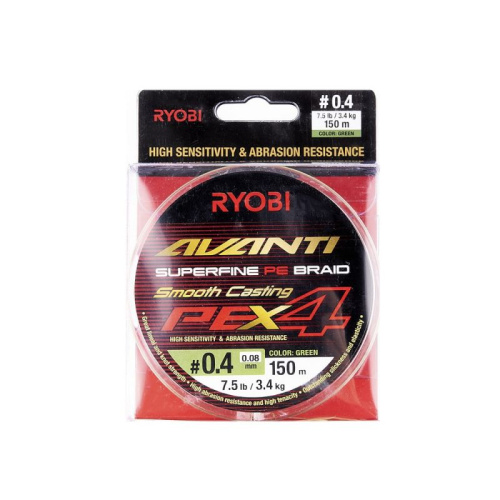 Шнур Ryobi Avanti X4 GR 150m #0.4