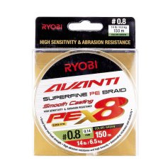 Шнур Ryobi Avanti X8 GR 150m #0.8