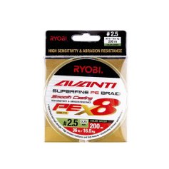 Шнур Ryobi Avanti X8 GR 200m #2.5