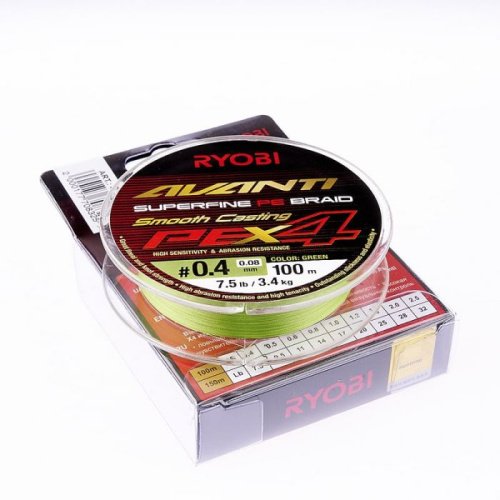 Шнур Ryobi Avanti X4 GR 100m #0.8