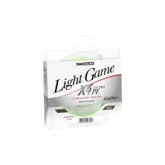 Шнур Team Salmo LIGHT GAME FINE GREEN X4 Ultra PE 0,064 мм (#0,4)