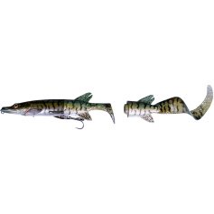 Воблер Savage Gear 3D Hybrid Pike 170SS 170mm 45g #07 Green Silver Pike