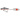 Тейл-спиннер Savage Gear 3D Sticklebait Tailspin 80mm 18g Black Red