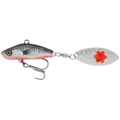 Тейл-спиннер Savage Gear 3D Sticklebait Tailspin 73mm 13g Black Red