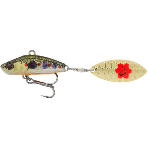 Тейл-спиннер Savage Gear 3D Sticklebait Tailspin 80mm 18g Brown Trout Smolt